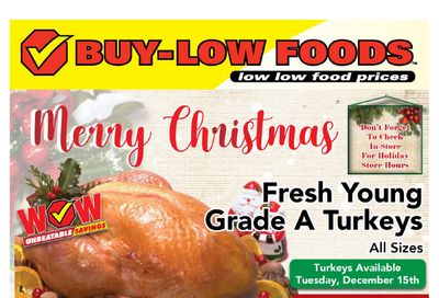 Buy-Low Foods Flyer December 13 to 26