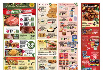 The Fresh Grocer Christmas Weekly Ad Flyer December 13 to December 19, 2020