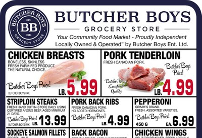 Butcher Boys Grocery Store Flyer December 27 to January 3