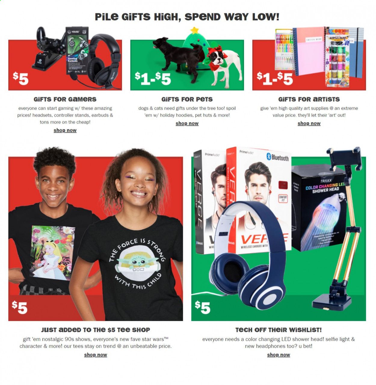 Five Below Weekly Ad Flyer December 14 to December 21