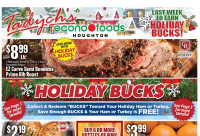 Tadych's Holiday Weekly Ad Flyer December 14 to December 20, 2020