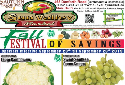 Sun Valley Market Flyer September 20 to 26