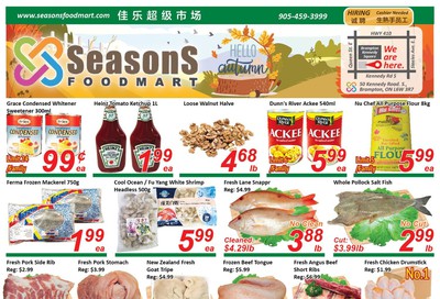 Seasons Food Mart (Brampton) Flyer September 20 to 26