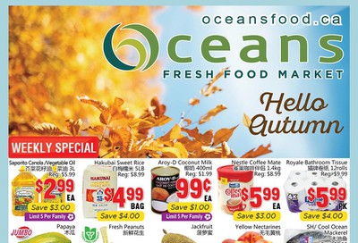 Oceans Fresh Food Market (Mississauga) Flyer September 20 to 26