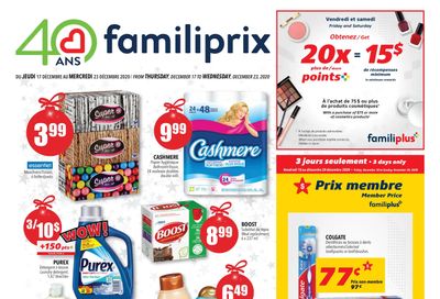 Familiprix Flyer December 17 to 23