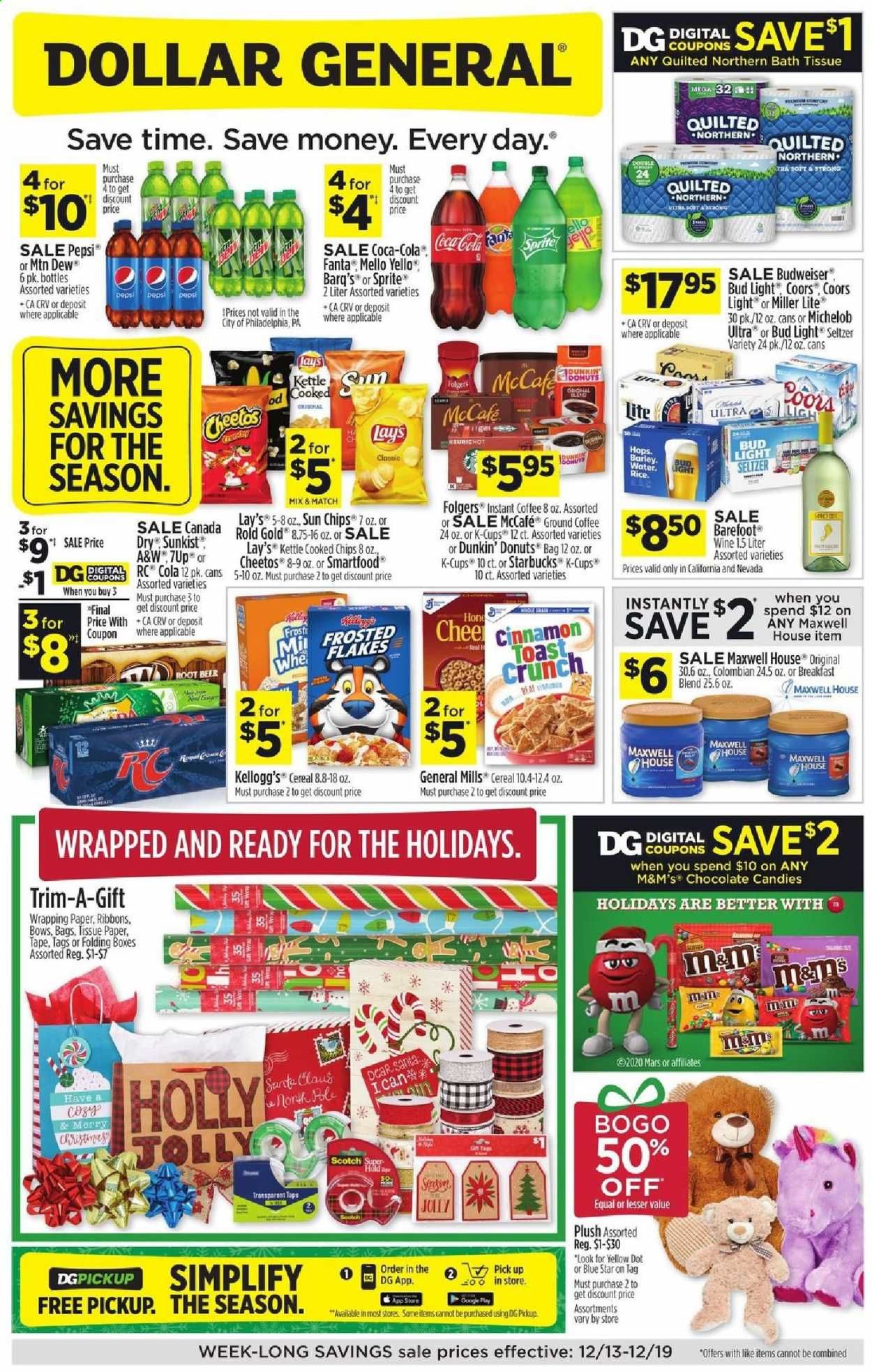 Dollar General Weekly Ad Flyer December 13 to December 19