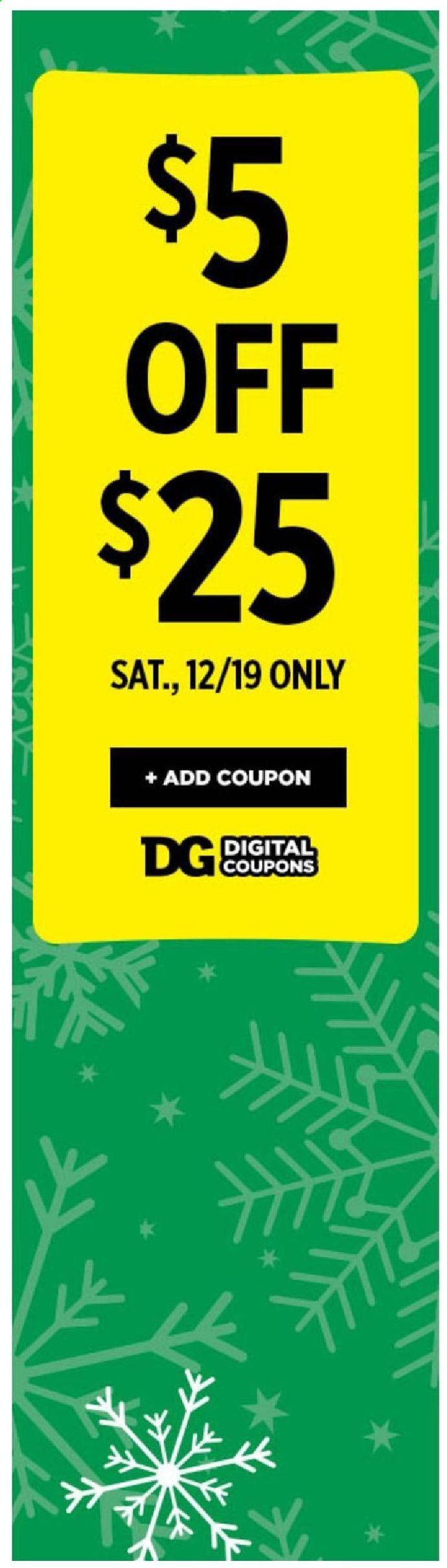 Dollar General Weekly Ad Flyer December 13 to December 19