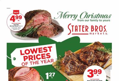 Stater Bros. Weekly Ad Flyer December 16 to December 24