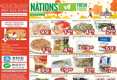 Nations Fresh Foods (Hamilton) Flyer September 20 to 26