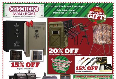 Orscheln Farm and Home Weekly Ad Flyer December 16 to December 24
