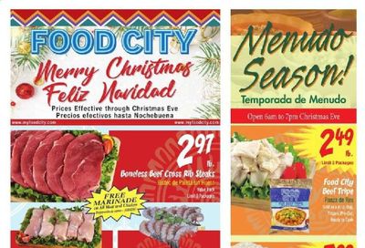 Food City Weekly Ad Flyer December 16 to December 24