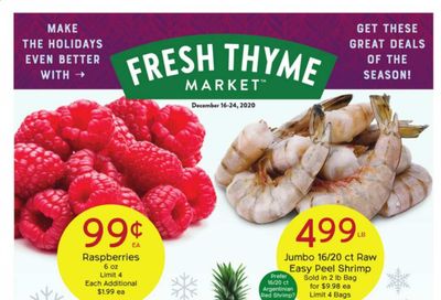 Fresh Thyme Weekly Ad Flyer December 16 to December 24