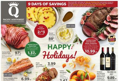 QFC Weekly Ad Flyer December 16 to December 24