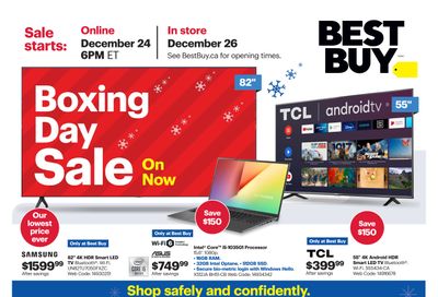 Best Buy 2020 Boxing Day/Week Flyer December 24 to 31