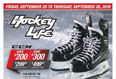 Pro Hockey Life Flyer September 20 to 26