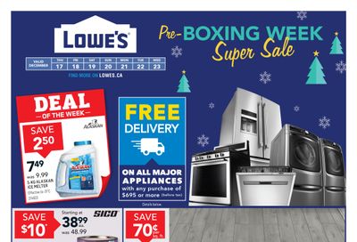 Lowe's Flyer December 17 to 23