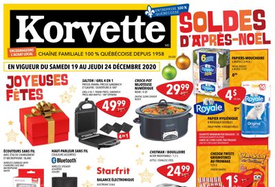 Korvette Flyer December 19 to 24