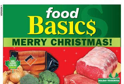 Food Basics (Rest of ON) Flyer December 17 to 24
