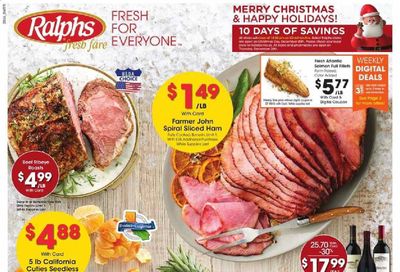 Ralphs fresh fare (DC, DE, FL, GA, MD, NC, SC, VA) Weekly Ad Flyer December 16 to December 25