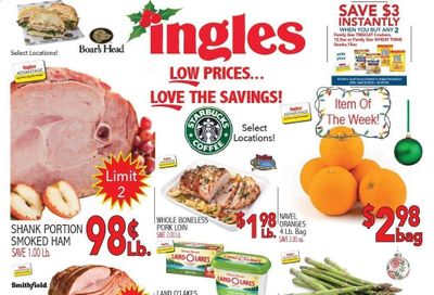 Ingles Weekly Ad Flyer December 16 to December 24