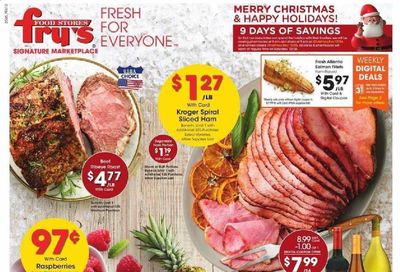 Fry’s (AZ) Weekly Ad Flyer December 16 to December 24