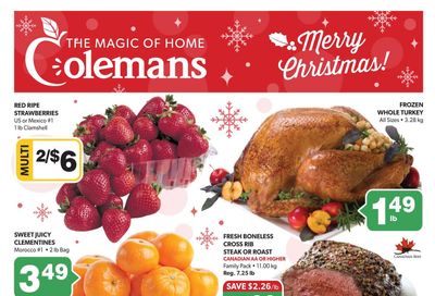 Coleman's Flyer December 17 to 26