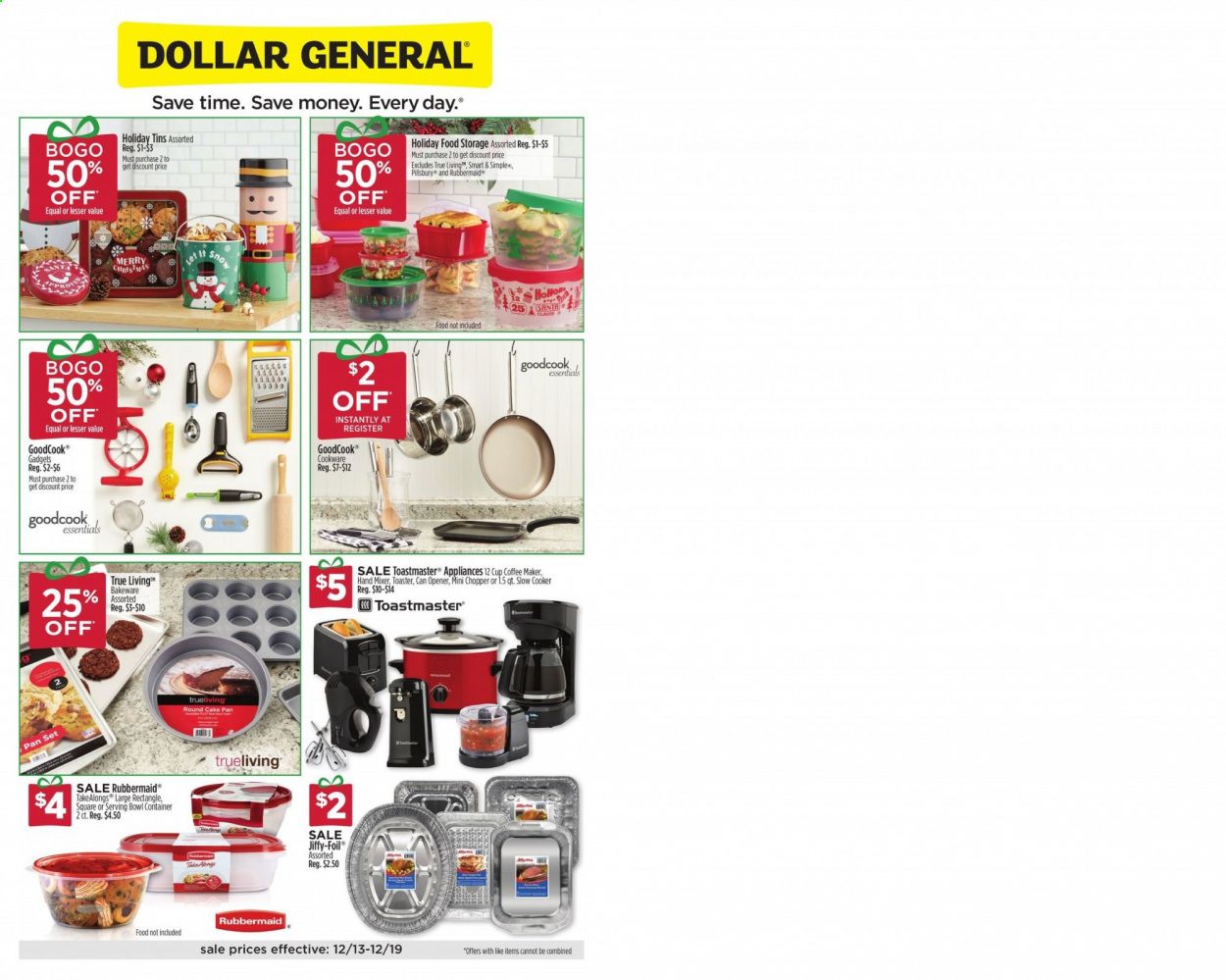 Dollar General (TN) Weekly Ad Flyer December 13 to December 19