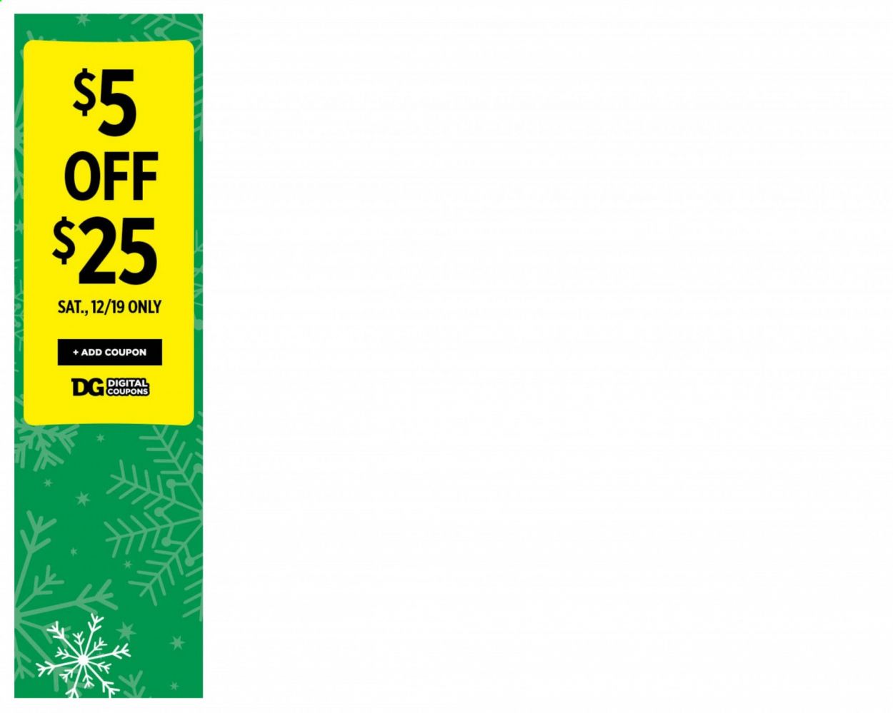 Dollar General (TN) Weekly Ad Flyer December 13 to December 19
