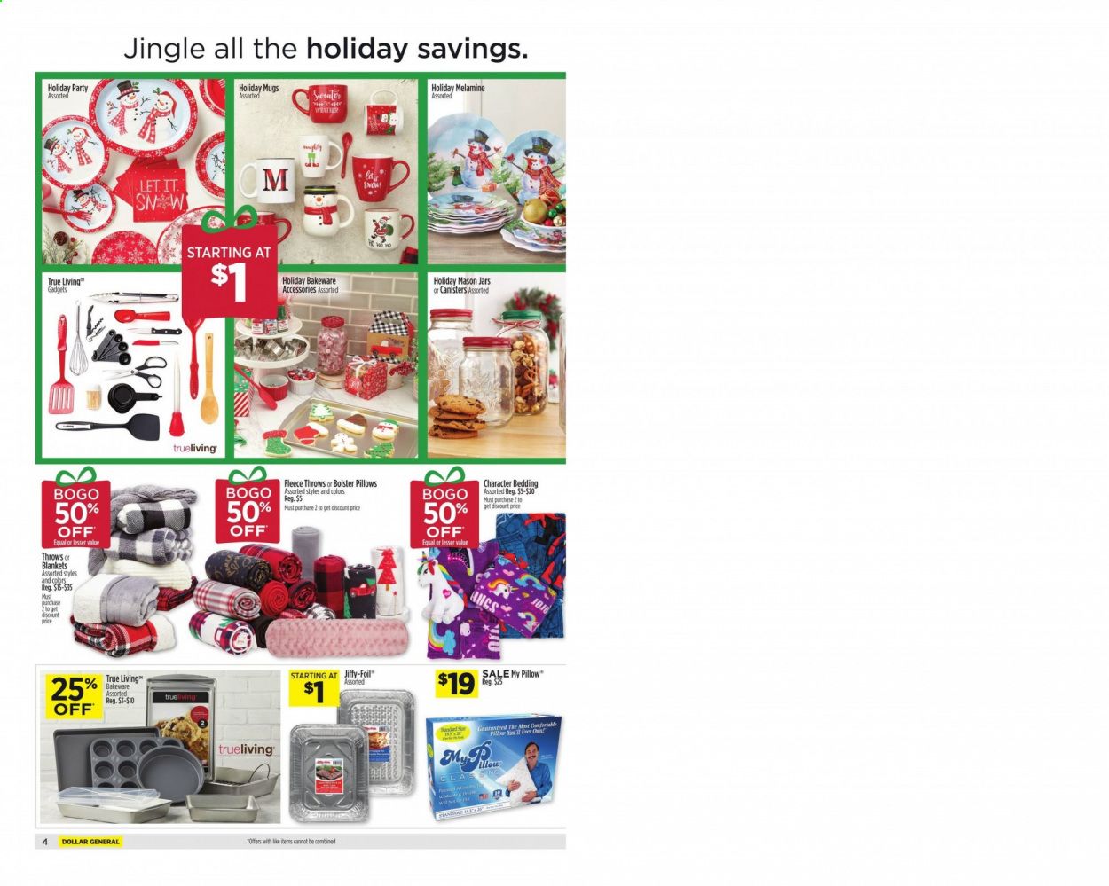 Dollar General (AR, AZ, GA, IA, KY, LA, MI, OH, WV) Weekly Ad Flyer December 13 to December 19