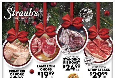 Straub's Holiday Weekly Ad Flyer December 14 to December 20, 2020