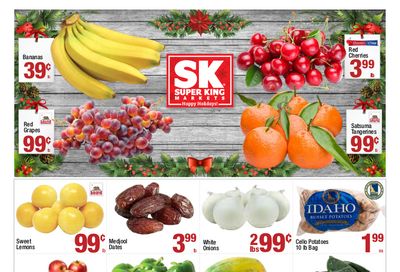 Super King Markets Holiday Weekly Ad Flyer December 16 to December 22, 2020