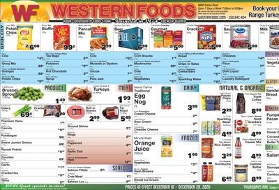 Western Foods Flyer December 16 to 29