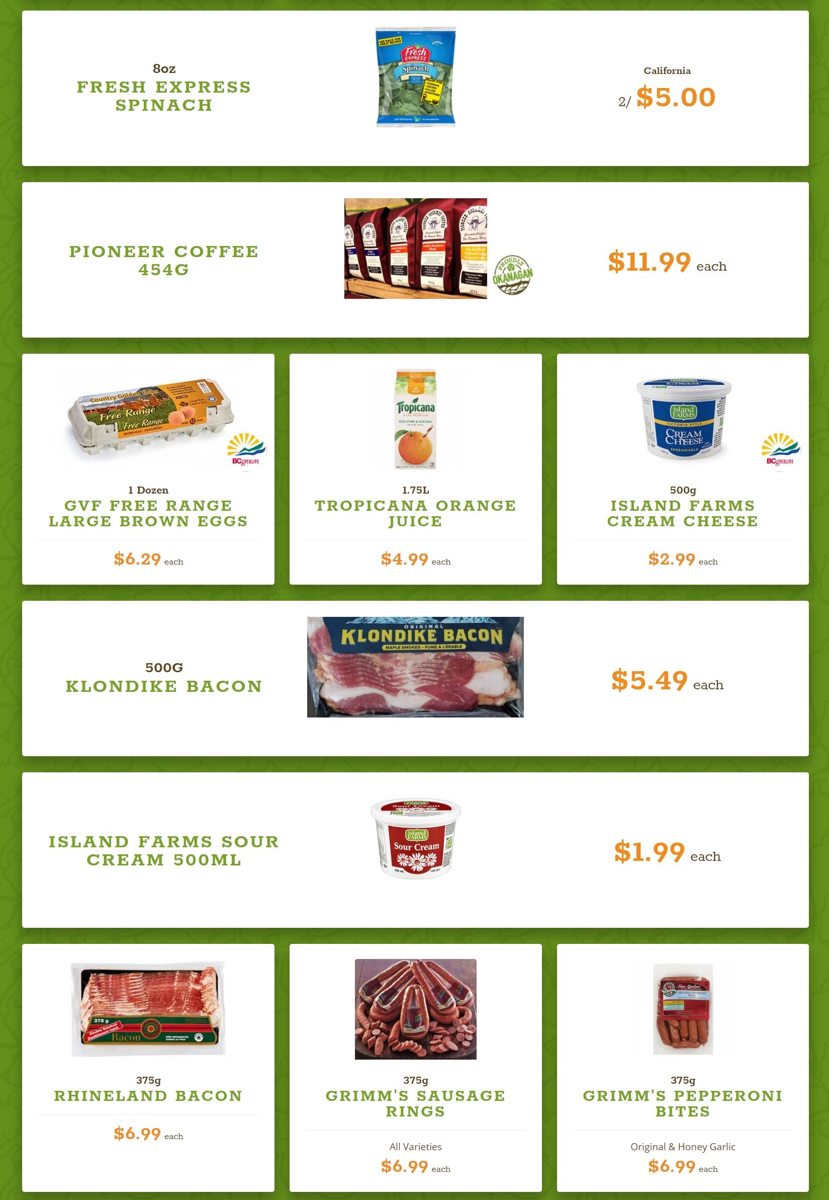 Quality Greens Flyer December 16 to 30