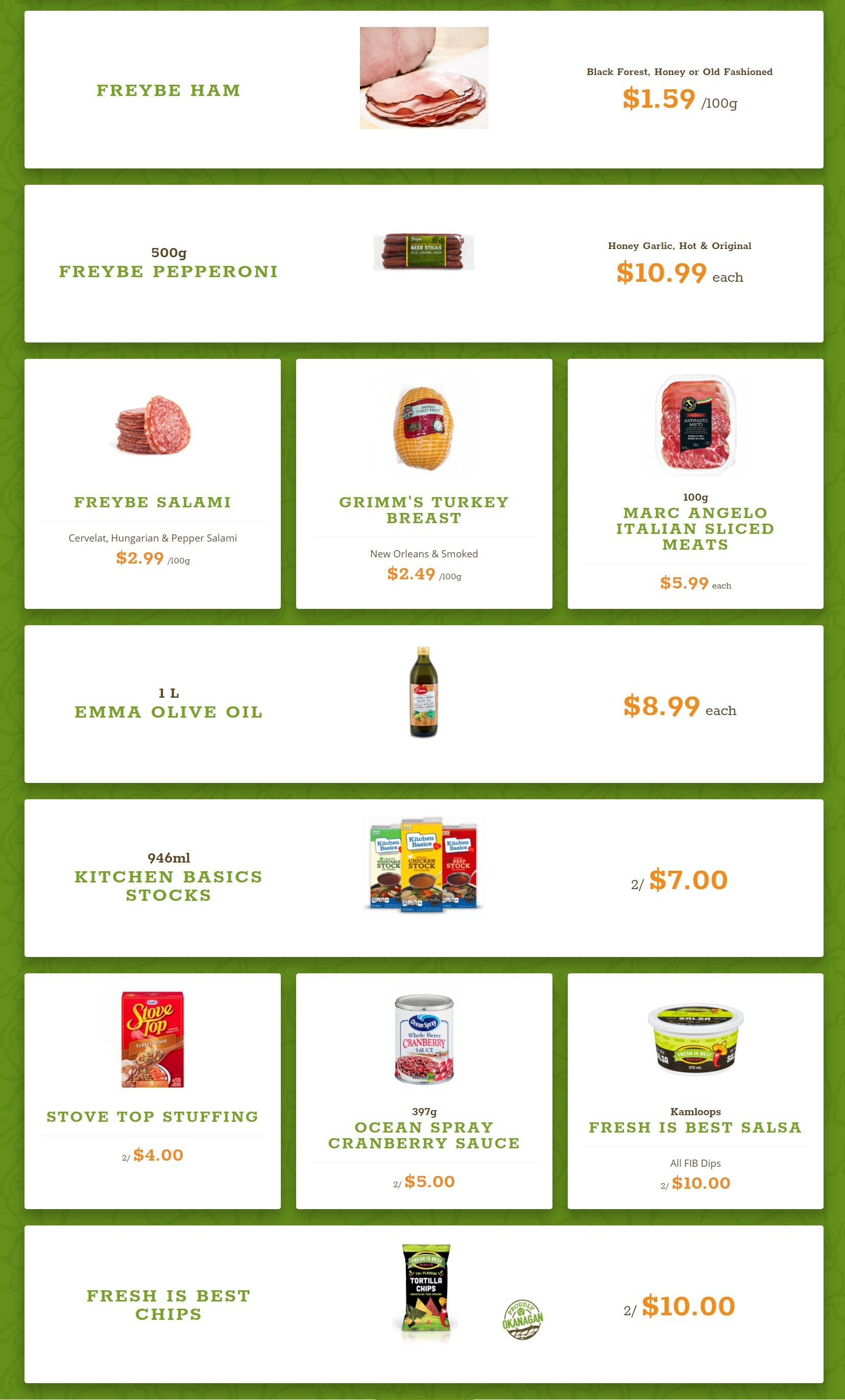 Quality Greens Flyer December 16 to 30