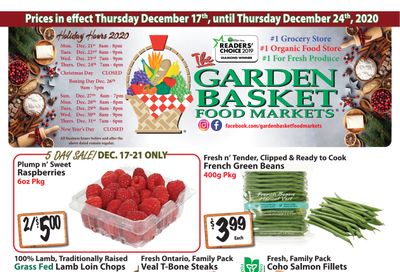 The Garden Basket Flyer December 17 to 24