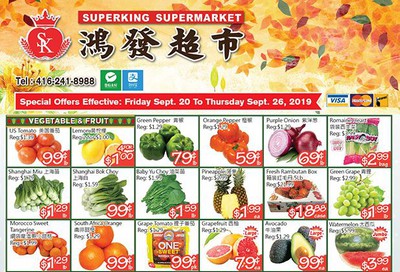 Superking Supermarket (North York) Flyer September 20 to 26