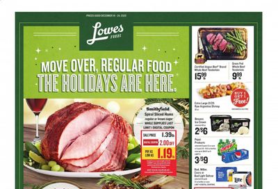 Lowes Foods Weekly Ad Flyer December 16 to December 24