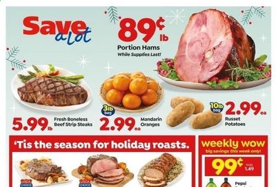 Save a Lot Weekly Ad Flyer December 16 to December 24