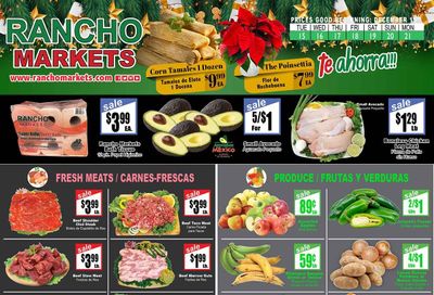 Rancho Markets Weekly Ad Flyer December 15 to December 21
