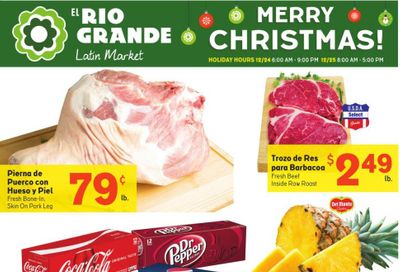 El Rio Grande (10, 21, 25, 30, 34, 53, 90) Weekly Ad Flyer December 16 to December 22