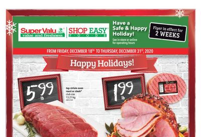 Shop Easy & SuperValu Flyer December 18 to 31