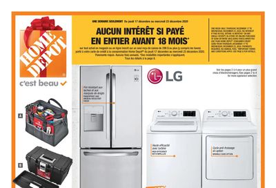 Home Depot (QC) Flyer December 17 to 23