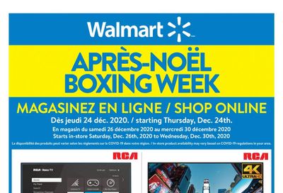 Walmart (QC) Boxing Day/Week Flyer December 24 to 30, 2020