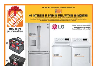 Home Depot (BC) Flyer December 17 to 23