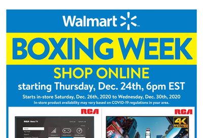 Walmart (ON) Boxing Day/Week Flyer December 24 to 30, 2020