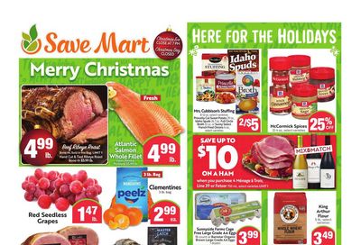 Save Mart Holiday Weekly Ad Flyer December 16 to December 22, 2020