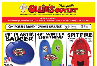 Ollie's Bargain Outlet Weekly Ad Flyer December 16 to December 23