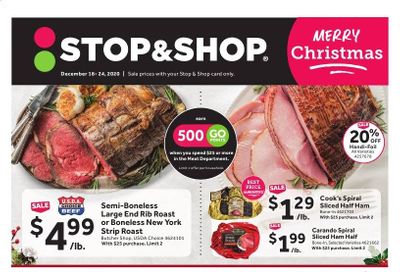 Stop & Shop (NJ) Weekly Ad Flyer December 18 to December 24