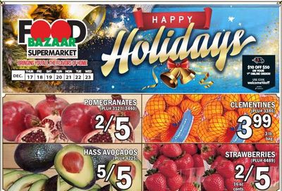 Food Bazaar (CT, NJ, NY) Weekly Ad Flyer December 17 to December 23