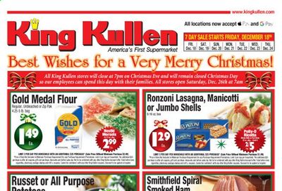 King Kullen Weekly Ad Flyer December 17 to December 24